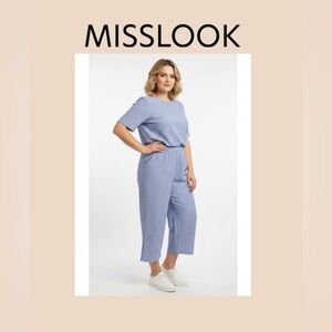 MISSLOOK Women’s Casual Pullon Pants Size 3XL